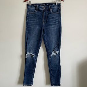 American Eagle distressed jeans